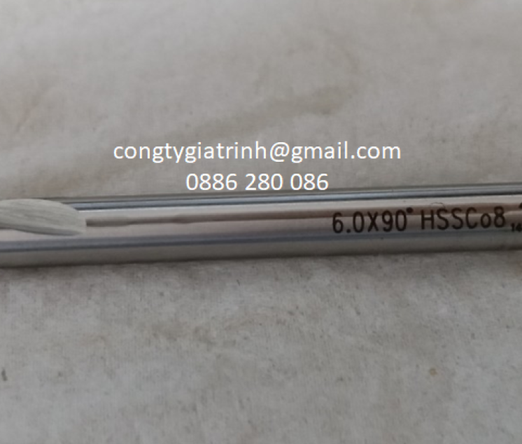 Khoan NC 90⁰ - M 6 x 90⁰