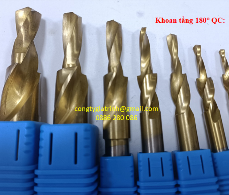 MŨI KHOAN 2 TẦNG 180°