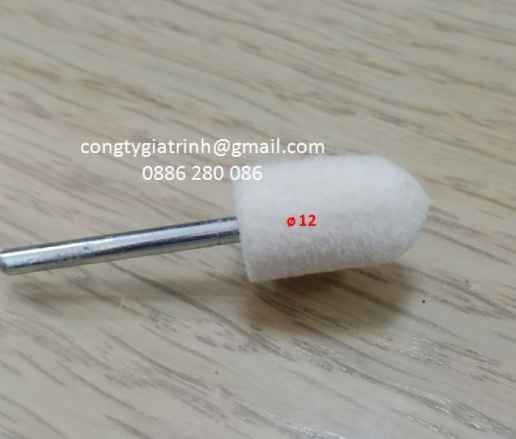 Nỉ trắng nhọn 3X12