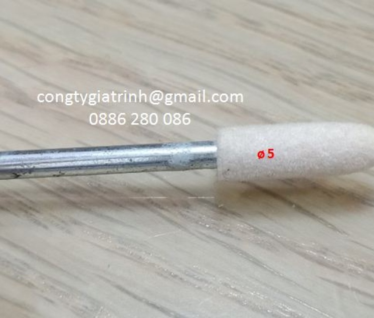 Nỉ trắng nhọn 3X5