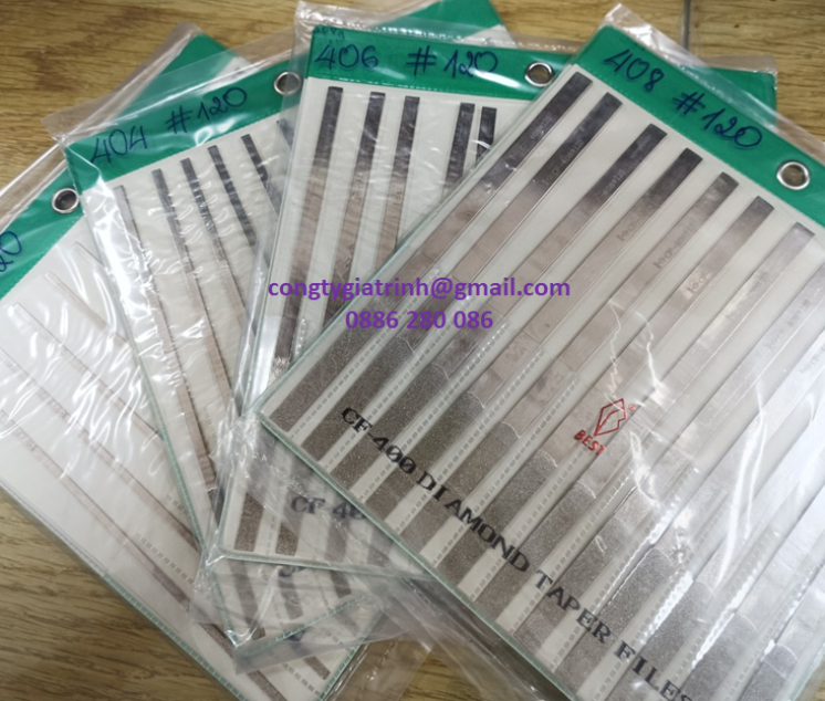 Dũa mài kim cương BEST - #120 - xanh lá