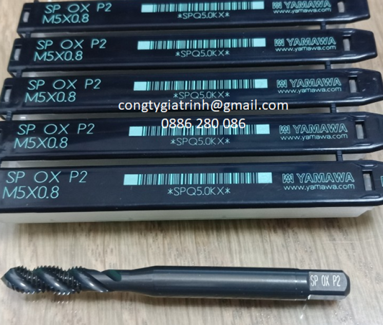 MŨI TARO XOẮN ĐEN SP OX P2 M5x0.8