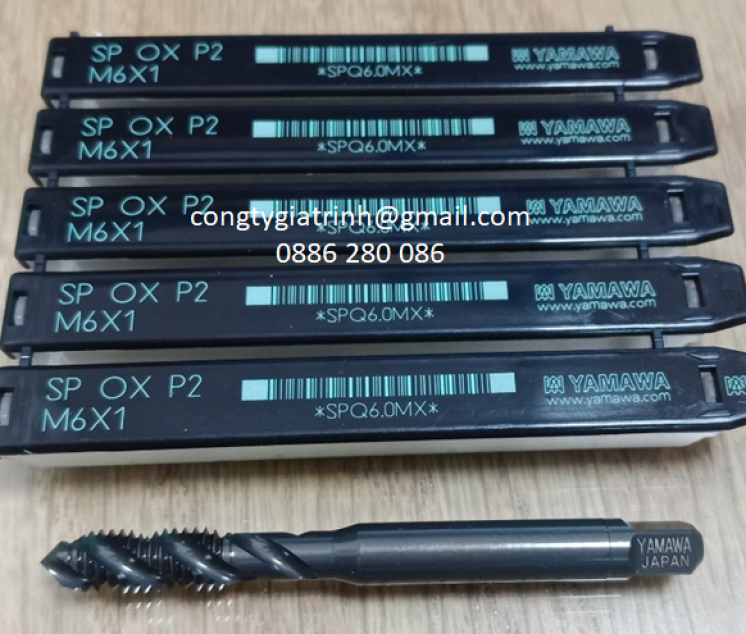 MŨI TARO XOẮN ĐEN SP OX P2 M6x1.0