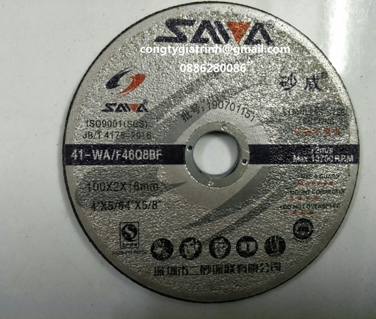 ĐÁ CẮT INOX 100X2.0X16