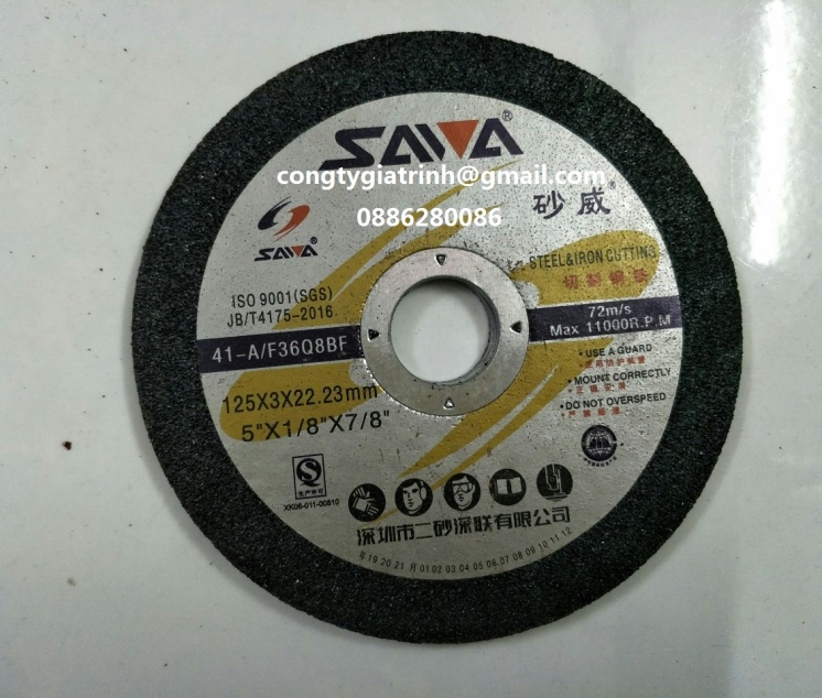 Đá cắt kim loại 125X3.0X22.23