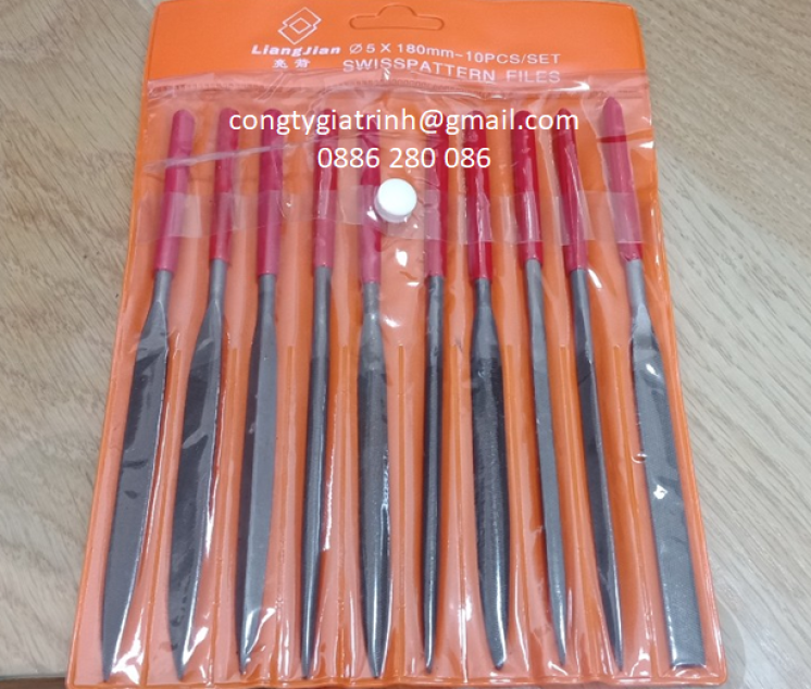 DŨA SẮT 5X180 TỔ HỢP