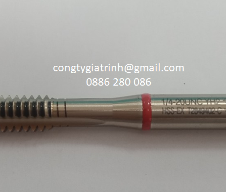 Taro thẳng trắng 1/4-20UNC