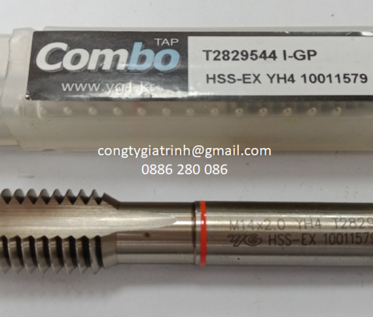 Taro thẳng trắng M14X2.0