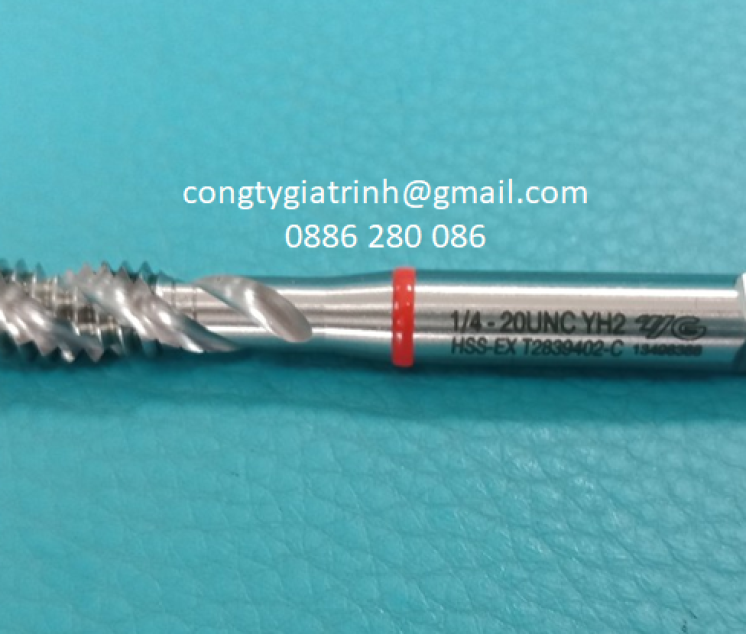 Taro xoắn trắng 1/4-20UNC