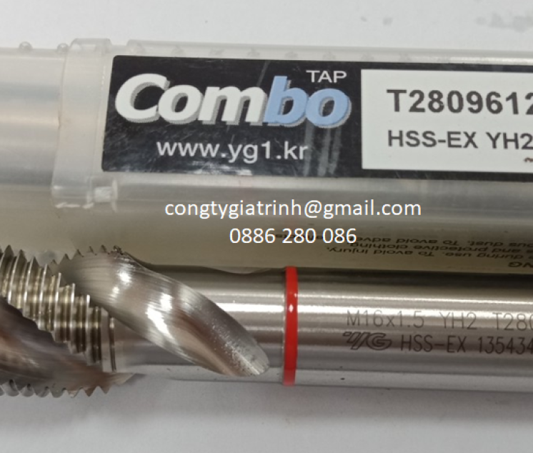 Taro xoắn trắng M16X1.5