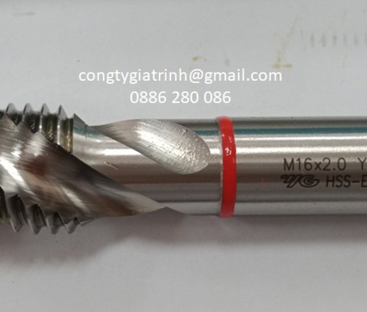 Taro xoắn trắng M16x2.0