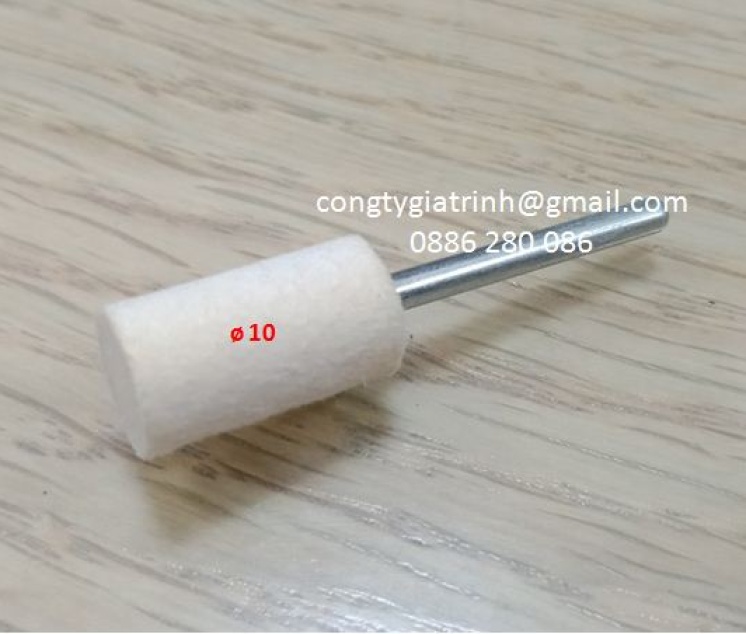 Nỉ trắng trụ 3X10