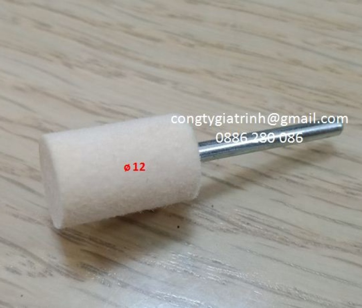 Nỉ trắng trụ 3X12