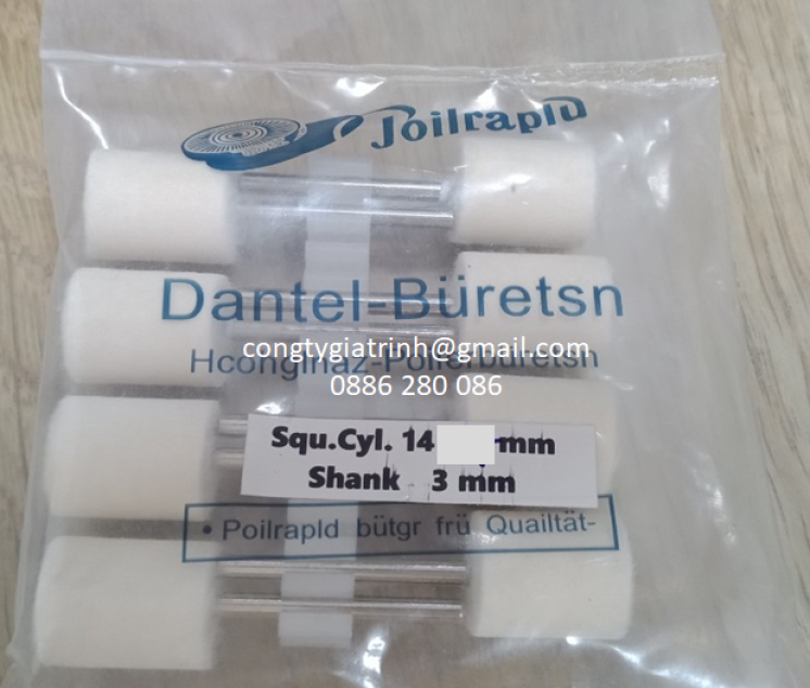 Nỉ trắng trụ ø14x3 Joilraplu