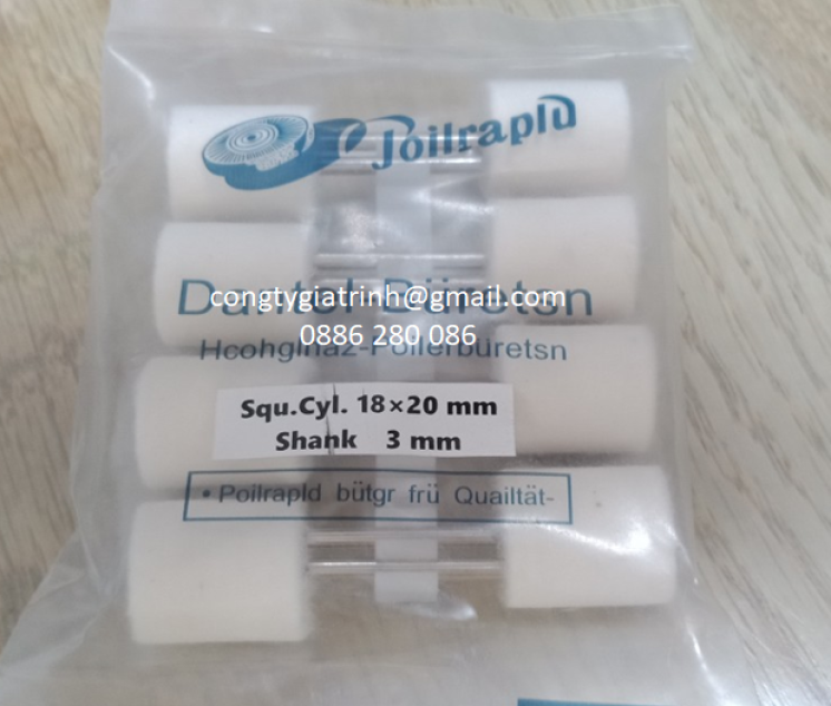 Nỉ trắng trụ ø18x3 Joilraplu