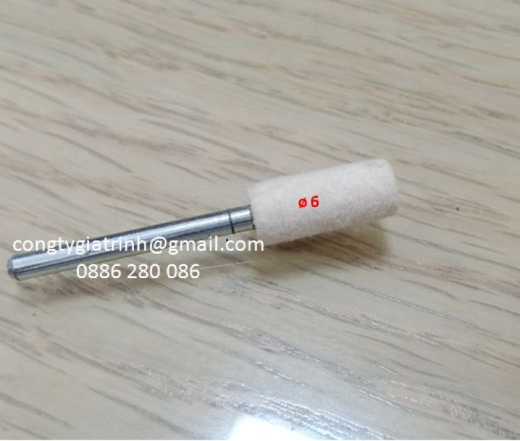 Nỉ trắng trụ 3X6