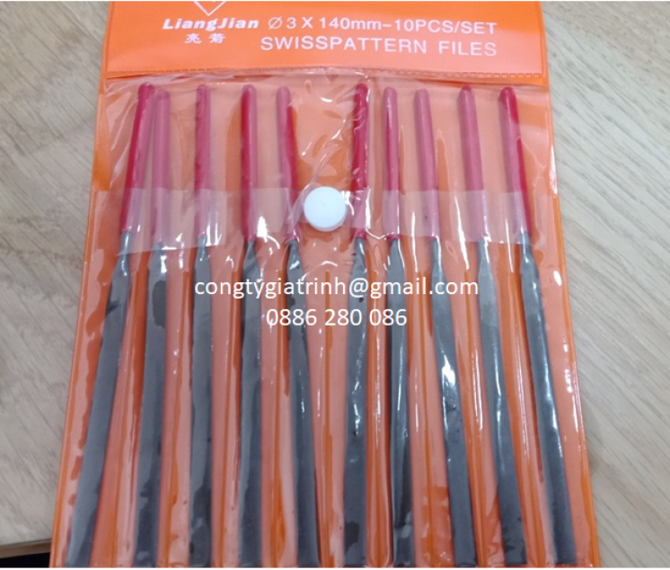 DŨA SẮT Ø3X140 BẢNG