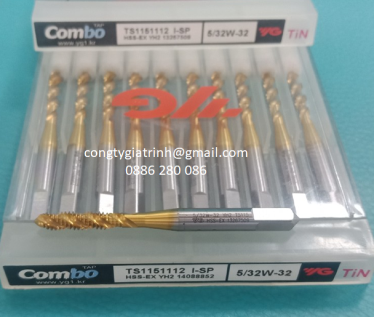 Taro Xoắn Combo+TIN-W 5/32-32
