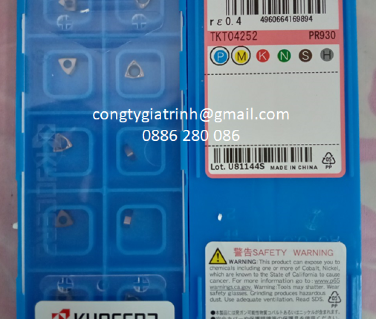 MẢNH DAO WBMT060104L-DP-PR930