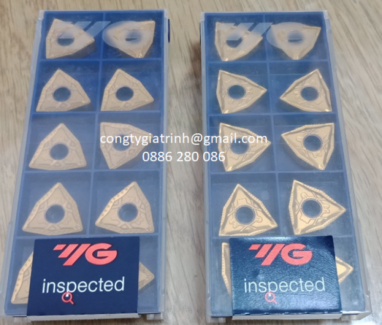 MẢNH DAO WNMG080404-UF /  WNMG080408-UG-YG801