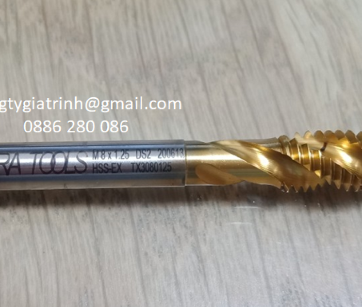 Taro xoắn Combo + TIN M8X1.25