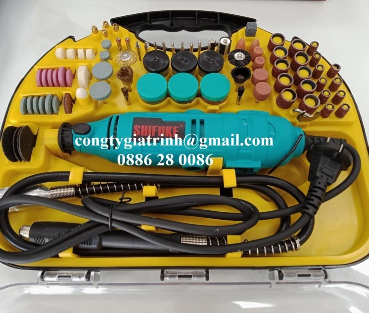 MÁY MÀI HƠI BẰNG ĐIỆN 211 MÓN SHIFUKE