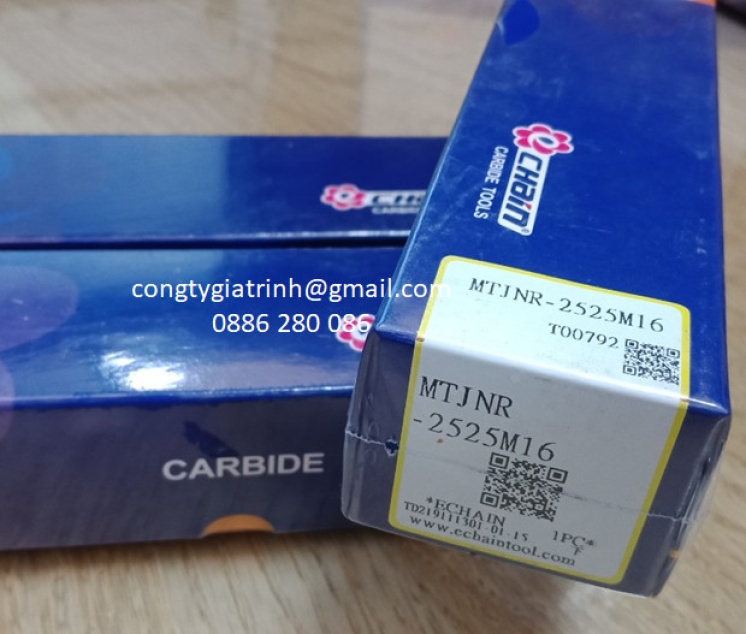 Cán dao Echain MTJNR-2525M16