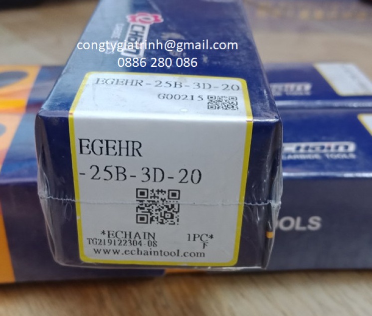 Cán dao Echain EGEHR-25B-3D-20