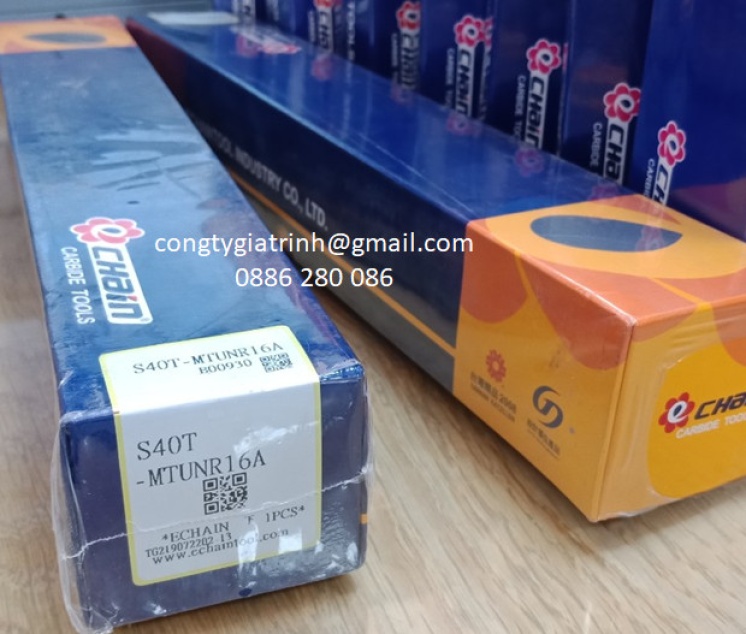 Cán dao Echain S40T-MTUNR16A