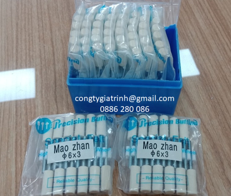Nỉ trắng trụ 3X6 HỘP