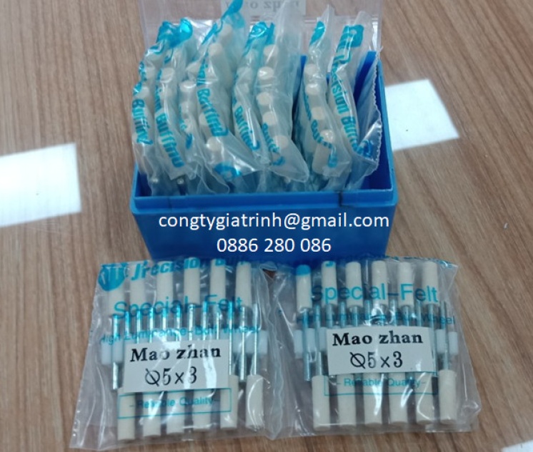 Nỉ trắng trụ 3X5 HỘP